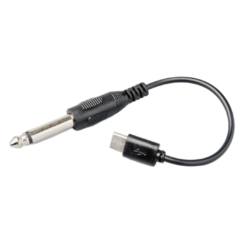 Cordon de synchronisation FlashQ USB Type-C vers prise 6,35 mm – 15 cm